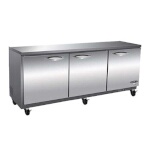 IKON IUC72F - Undercounter Freezer, three-section, 18 cu. ft., 71-7/10
